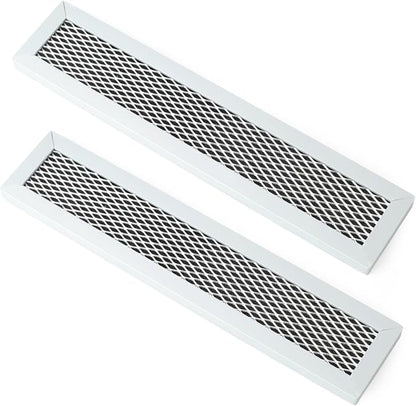 2Pcs Microwave Filters Compatible with Frigidaire FGMV17WNVFA FMV152KSA FMV152KBA FMV152KMA FMV152KQA FMV152KWA FMV157GBA Microwave Oven Charcoal Filter Replacement Part