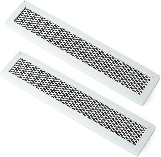2Pcs Microwave Filters Compatible with Frigidaire FGMV17WNVFA FMV152KSA FMV152KBA FMV152KMA FMV152KQA FMV152KWA FMV157GBA Microwave Oven Charcoal Filter Replacement Part
