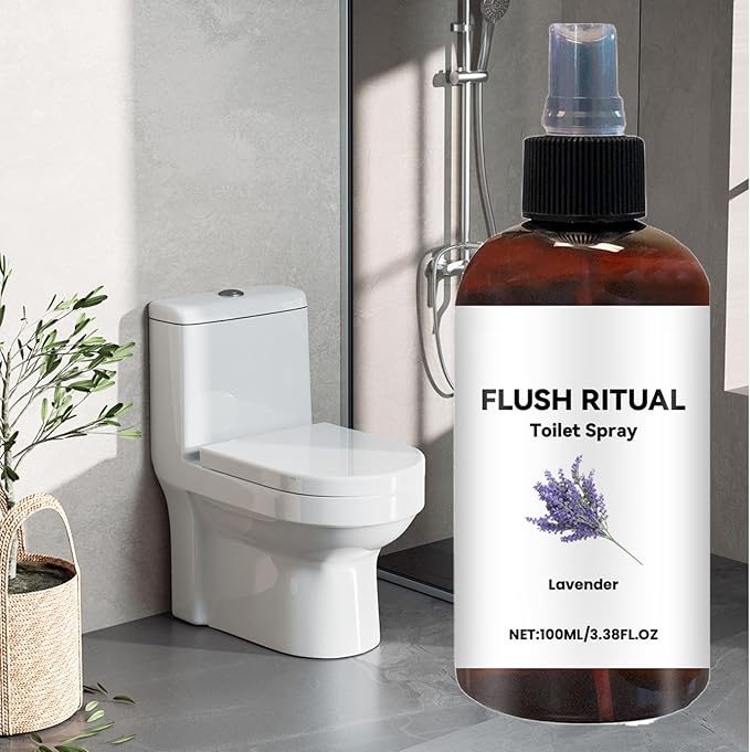 Toilet Spray - Odour Eliminator Spray | 100ml Bathroom Cleaner | Long Lasting Toilet Bowl Freshener For Daily Restroom Deodorizer Apartment Dorm Family Travel Airplane Trash Can College Home