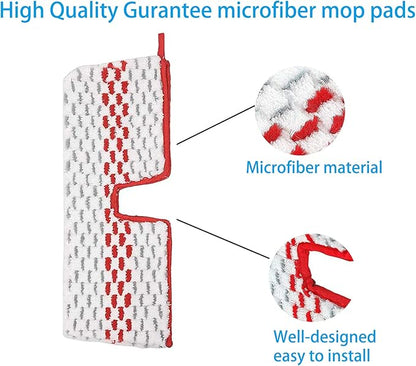 6 Pack Replace Mop Pads for Promist Max Microfiber Spray Mop Refill, Washable Reusable Replace Spray Mop Pad Head