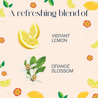 Glade Odor Fighting Soft Mist Air Freshener Room Spray, Lemon Zest & Poppy, 8oz., 6 count