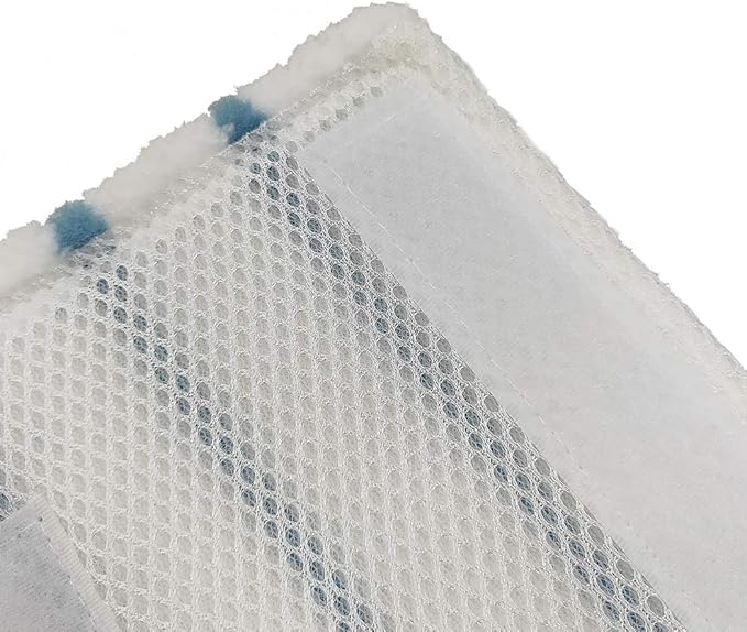 5 Pack Washable Pads Replacement/Fit for Black+Decker Steam Mop 1600 Series, HSMC1300FX HSMC1321 HSMC1361SGP BDH1855SM BDH1760SM BDH1765SM BDH1720SM BDH1725SM Model # SMP20
