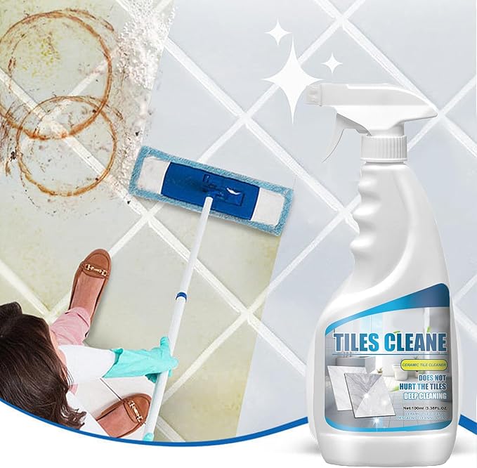 ADEK Tile Grout Cleaner Sprayer - Granite Cleaner Polish and Protect 3 in 1, Marble Stone Cleaner Polishes, Heavy Duty Spray Cleaning Solution, Stone Tile and Laminate Cleaner (2)