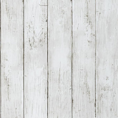 LXCREAT Faux Wood Butcher Block Contact Paper, Shiplap Peel and Stick Wallpaper Wooden Planks for Walls 17.5"X118", Natural White Self Adhesive Removable Rustic Wallpaper for Shelf Kitchen Decoration
