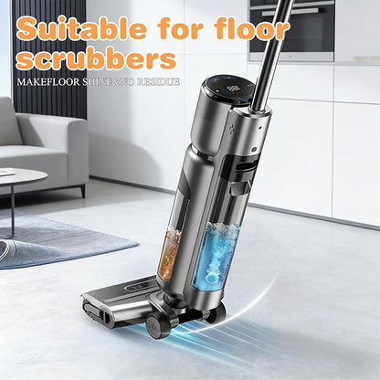 SOPAMI 12pcs Floor Cleaning Solution Tablet Deep Cleans for Multiple Hard Floors, Tile and Vinyl Floors，Suitable With All Robot Vacuums with Mopping and Cordless Wet/Dry Vacuum Mop Cleaner lemon Scent