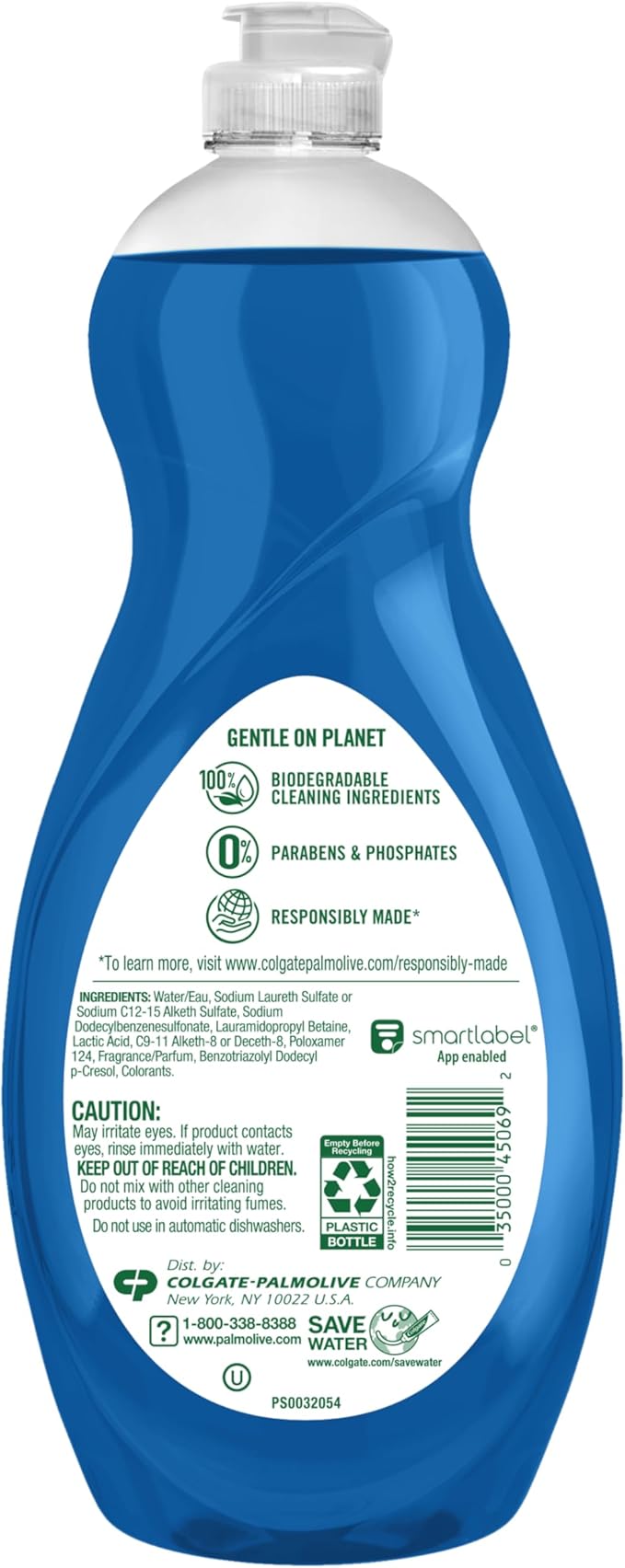 Palmolive Ultra Dishwashing Liquid Dish Soap, Oxy Power Degreaser - 32.5 Fl Oz (Pack of 4)