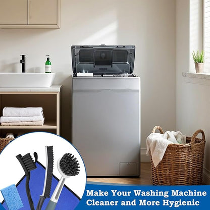 XANGNIER Top Load Washing Machine with Impeller Cleaning Brush Kits,5 Pcs Agitator-Free Top Load Washer Cleaner Tools Accessories
