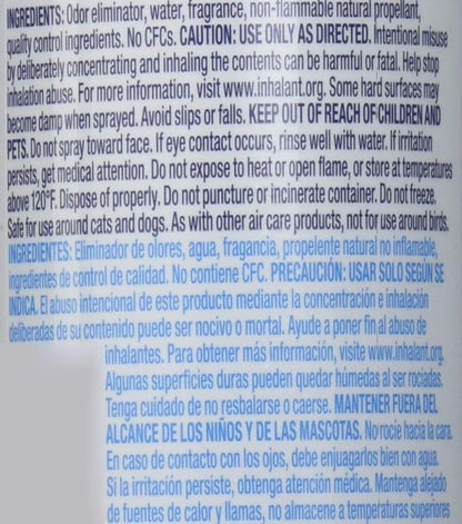 Febreze Air - Air Freshener Spray - Mediterranean Lavender - Net Wt. 8.8 OZ (250 g) Per Bottle - Pack of 3 Bottles