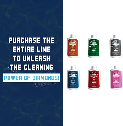Diamond Shine Professional Bathroom Cleaner - Hard Water, Lime, Calcium, Rust Remover - Shower Door, Glass, Chrome, Sinks, Faucets, Tub, and Toilet -10 oz