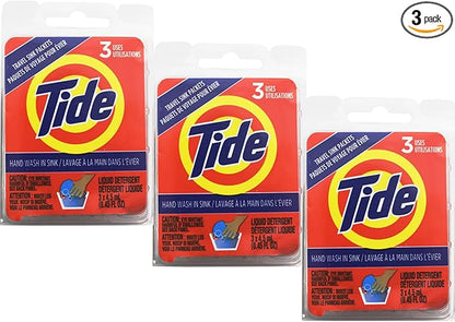 Tide Sink Packs Laundry Detergent Does 3 Loads (3 packs of 3)