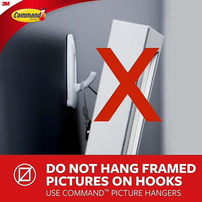 Command Spray Bottle Hangers, Holds up to 32 fl oz, 2 Hangers with 4 Strips, Damage-Free Spray Bottle Holder Wall Mount to Cabinet, Kitchen, or Under Sink