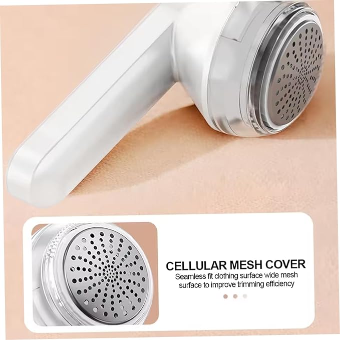 Electric Lint Remover, Fabric Shaver with 6-Leaf Blades - Type C Rechargeable, Fast Pilling Remover for Clothes, Sweaters, Couch, Furniture