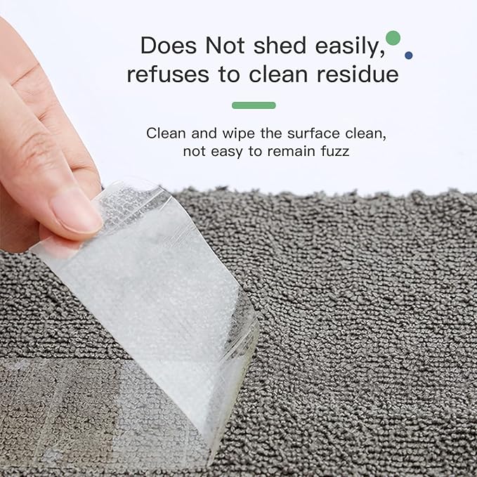 Microfiber Cleaning Cloth Grey-20Pcs (8x8 in) All-Purpose Microfiber Towels，Scratch Proof & Lint Free Cloth