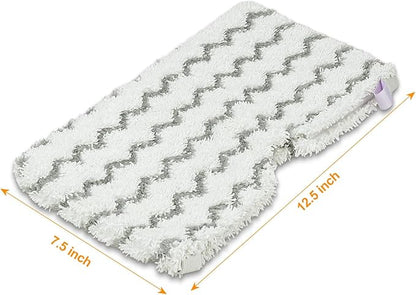 6 Pack Steam Mop Replacement Pads Compatible with Shark Steam Pocket Mop S3501 S3550 S3601 S3801 S3901 SE450 S3601D S3901D, Scrub Microfiber Replacement Pads Refills Reusable