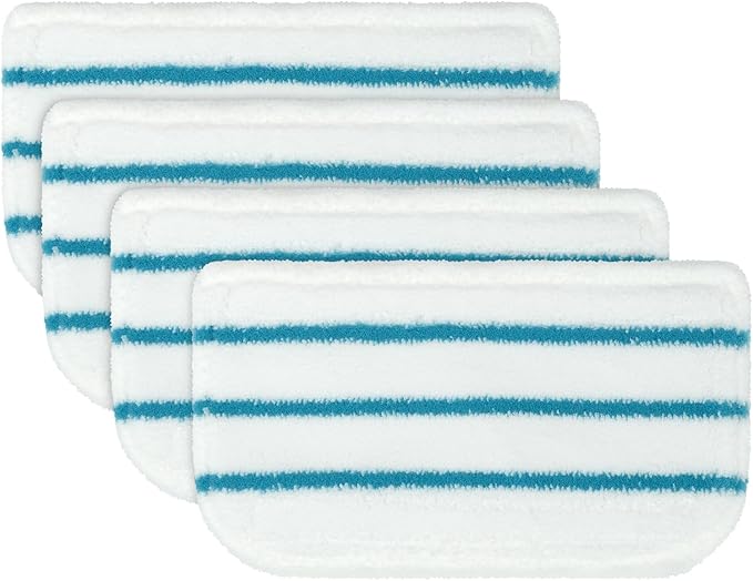 Steam Mop Pads Replacement Compatible with Black Decker Steam Mop SM1600, SM1610, SM1620, HSM13E1, HSMC1300FX, HSMC1321, HSMC1361SG Cleaner Black and Decker Steam Mop Replace Pads for Floor Cleaning