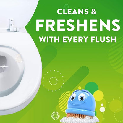 Scrubbing Bubbles Toilet Gel Stamps, Fresh Gel Toilet Cleaning Stamps, Helps Keep Toilet Clean and Helps Prevent Limescale & Toilet Rings, Lavender Scent, 1 Dispenser with 6 Stamps (Pack of 2)
