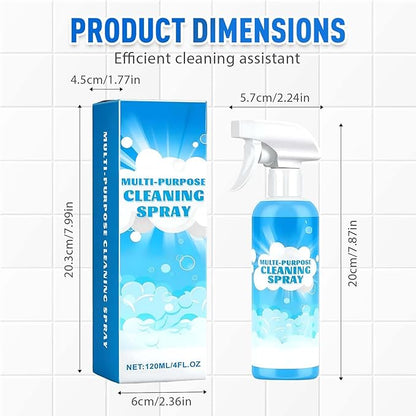 Multifunctional Powerful Spray Kitchen Foam Cleaner, 2026 New 120ml Multi-Purpose Cleaning Spray, Easy-To-Use Grease Remover For Kitchen, Fast-Acting Tile Cleaner for Home (3)