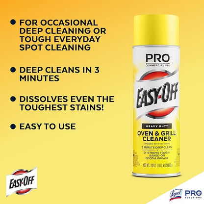 Easy Off Professional Oven & Grill Cleaner Can