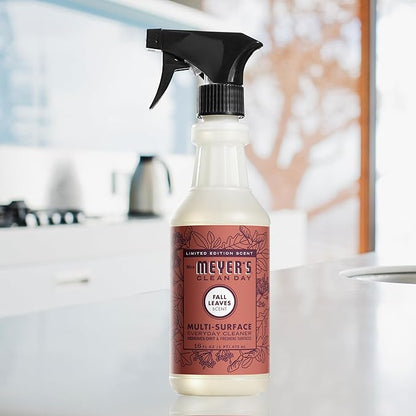Mrs. MEYER'S CLEAN DAY Multi-Surface Everyday Cleaner,Fall Leaves Scent,16 Fl Oz Bottle,(Pack of 2)