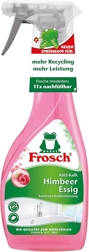Frosch Anti-Kalk Reiniger Himbeer-Essig, 0,5 l