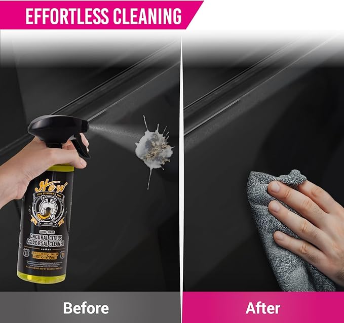 H.O.W AUTO DETAILING & CARE H.O.W 16 oz Natural Citrus Car Interior Cleaner All Purpose Vegan Non-Toxic