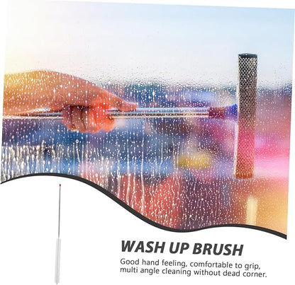GLEAVI Washing Machine Cleaner Brush Long Handle Flexible Cleaning Tool for Washer Tub and Drum Sturdy Nylon Bristles for Household Use and Deep Cleaning