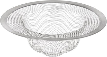 HIC Kitchen Mesh Sink Strainer, 18/8 Stainless Steel, 4.5-Inches