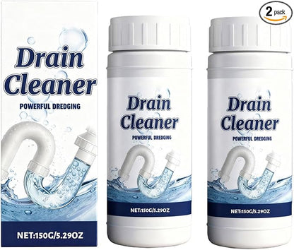 Drain Clog Remover, Powerful Pipe Dredging Agent, Sink & Drain Cleaner Powder, Dredging Agent for Kitchen Toilet Pipeline Quick Cleaning Tool (2)
