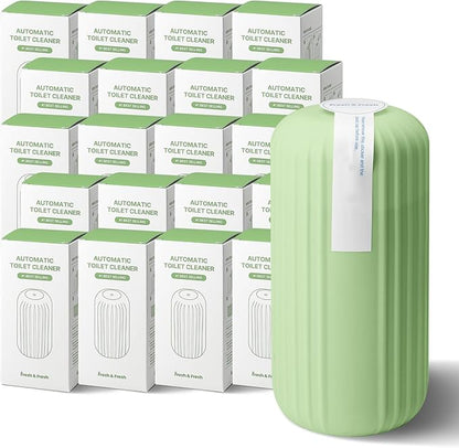 Fresh & Fresh Automatic Toilet Bowl Cleaners (Forest Green) - 20 Bottles(UPTO 2500 FLUSHES/Bottle), Commercial and Residential Toilet Cleaner 3-4 MONTH Lasting Toilet Bowl Cleaner Bottle