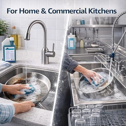 Diversey SUMA Pan-Clean D1.5 Dish Soap, Concentrated Dishwashing Liquid, Grease Cutting Formula for Pots, Pans & Dishes, Floral Scent, AccuMix, 32 fl oz (1Qt), 1 Bottle