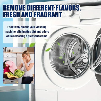 Washer Cleaner Tablets 12 Pack – Laundry Drum & Tub Freshening for Top Load & Front Load Machines, Maintains Fresh Smell and Smooth Operation