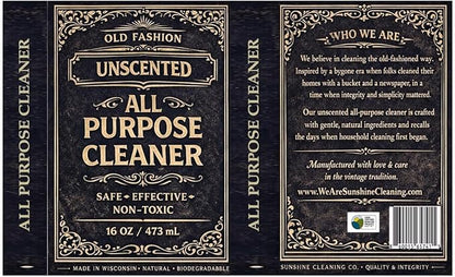 All Purpose Cleaner, Plant Based, USDA BioPreferred, (Unscented)