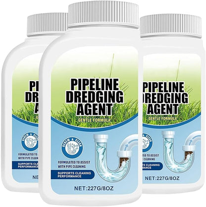 2026 New Pipeline Dredging Agent, Wild Sink and Drain Cleaner Powder, Fast-Acting Pipeline Dredging Agent for Kitchen Sinks, Bathroom Drains, Tubs and Toilets (1)