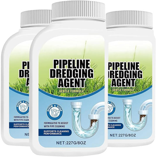 2026 New Pipeline Dredging Agent, Wild Sink and Drain Cleaner Powder, Fast-Acting Pipeline Dredging Agent for Kitchen Sinks, Bathroom Drains, Tubs and Toilets (1)
