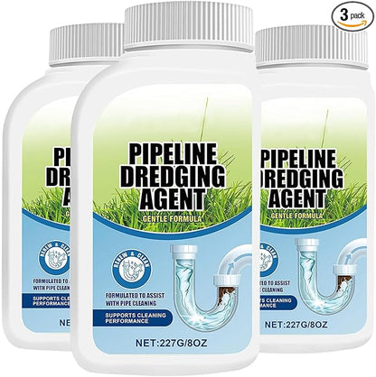2026 New Pipeline Dredging Agent, Wild Sink and Drain Cleaner Powder, Fast-Acting Pipeline Dredging Agent for Kitchen Sinks, Bathroom Drains, Tubs and Toilets (3)