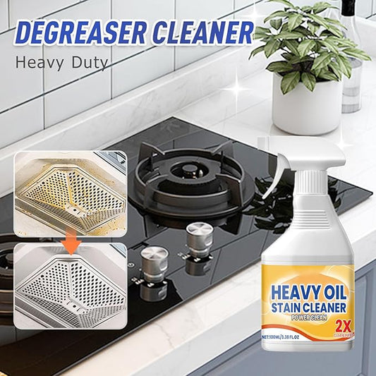 Kitchen Heavy Oil Cleaner Spray, 2026 New All Purpose Kitchen Heavy Oil Cleaning Agent, Powerful Clean Kitchens Oils Stains Spray, Multipurpose Cleaner for Countertops (1pcs)