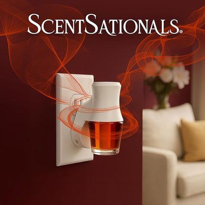 ScentSationals Warm Wishes Fragrance Oil Plug In Air Freshener Refills 3-Pack - Works with Scentsationals Wall Plugs, Long-Lasting Home Fragrance, 0.8 fl oz Each, Packaging May Vary