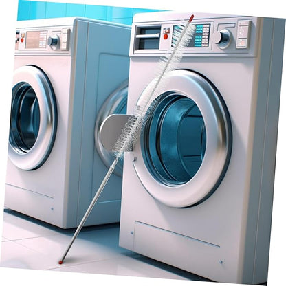 MAGICLULU Washer Machine Cleaner Lint Remover Brush Long Handle Scrub Brush for Washing Machine Dryer Vent