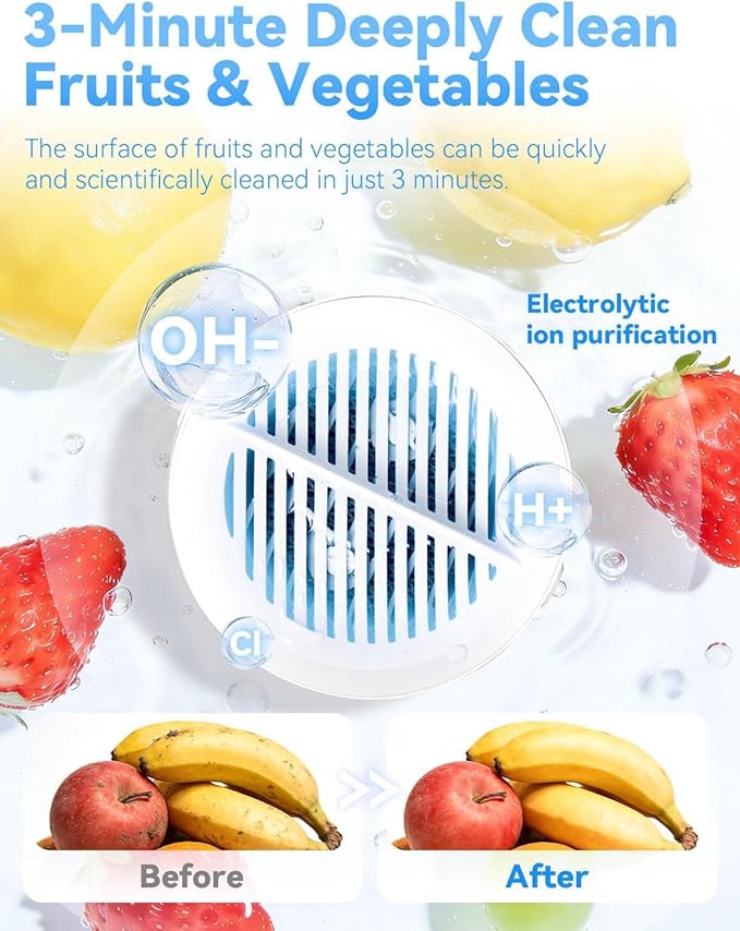 puriproduce Fruit and Vegetable Washing Machine