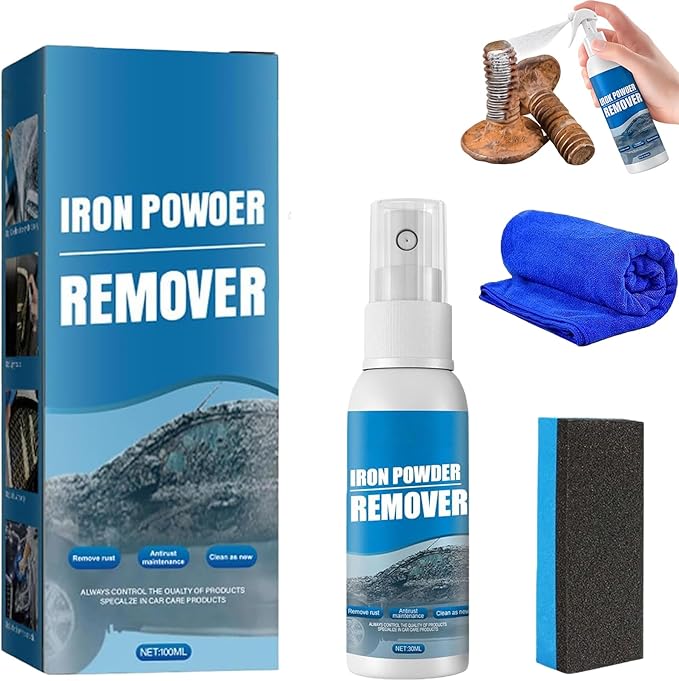 Multi-functional Quick-acting Rust Removal Spray, Portable Rust Remover Spray for Metal, Car Rust Removal Spray (1 Pc/30ml)