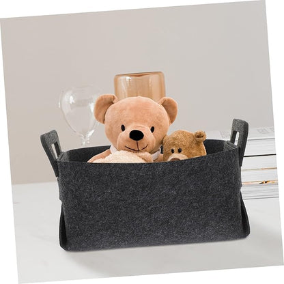 Ciieeo Foldable Capacity Laundry Hamper Basket Felt Clothes Storage Bin for Bedroom Dorm and Blanket Organizer Lightweight Collapsible Laundry Basket for Home Use