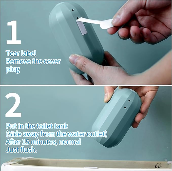 4 Pcs Toilet Bowl Cleaners Simple Life Toilet Bowl Cleaner Gel Long Lasting Toilet Cleaning Solution with Fresh Scent Convenient Toilet Cleaner for Powerful Cleansing