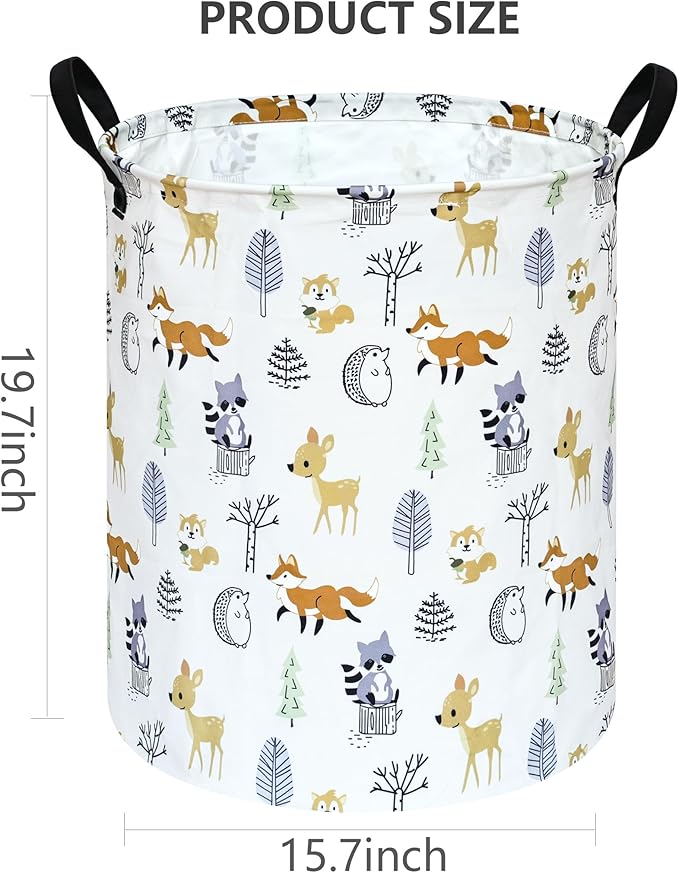 Baby Laundry Basket Kids Toys Storage Bins Women Organizer Nursery Hamper Gift Baskets for Home,Office,Home Decor