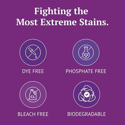 Dr Floyd's Stain Remover - Ranked #1 in Testing Against Major Brands - Prewash - Removes Grease, Oil, Food, Coffee, Blood, Sweat, Grass, Ink, dirt - works great on Clothes, Fabric, Carpet