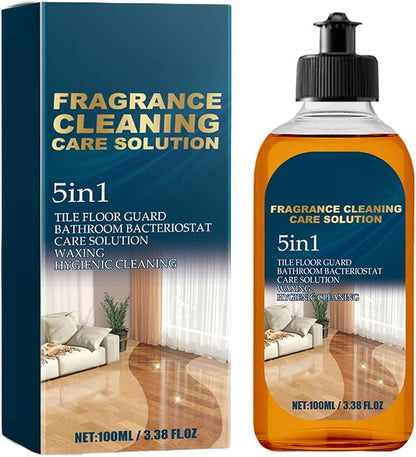 Floor Cleaner Solution, 100ml Mild Cleaner, Effective Deep Cleaning Liquid with Gentle Formula, Hardwood Cleanings Agent with Safe Formula, Home Cleaning Tool, for Tiles Marble Wooden Laminate