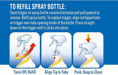 Formula 409 Multi-Surface Cleaner, Spray Bottle, Lemon, 32 Ounces (Packaging May Vary)