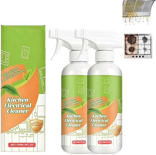 2026 Fly Spray Clèanse Household Formula,Kitchen Appliance Cleaner Spray,Multi-Purpose Degreaser for Oven,Stove, Range Hood & Countertops, Daily Cleaning, Fresh & Easy Wipe Clean (2PCS*120ML)