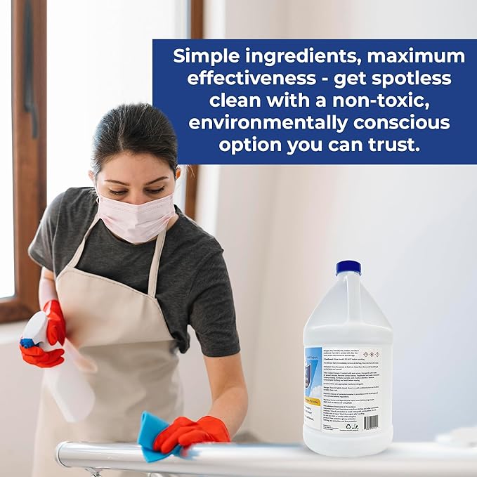 Lucasol Food Grade Hydrogen Peroxide 12% Percent - 1 Gallon (128 oz) - Multi-Purpose Cleaner, Laundry, Plant Care & Bleach Alternative