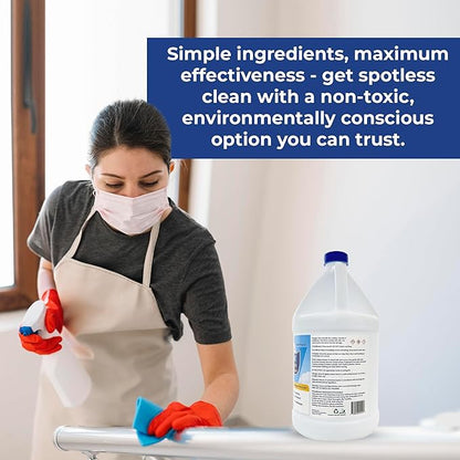 Lucasol Food Grade Hydrogen Peroxide 12% Percent - 1 Gallon (128 oz) - Multi-Purpose Cleaner, Laundry, Plant Care & Bleach Alternative