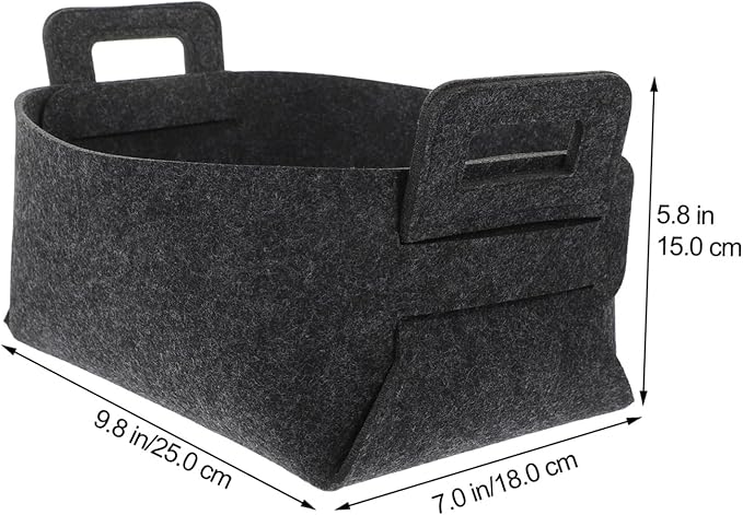 Kichvoe Foldable Laundry Basket Capacity Clothes Hamper Multipurpose Storage Bin for Dorms Home Travel Felt Organizer for Sporting Goods